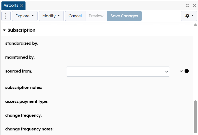 Reference Datasets - Sourced From