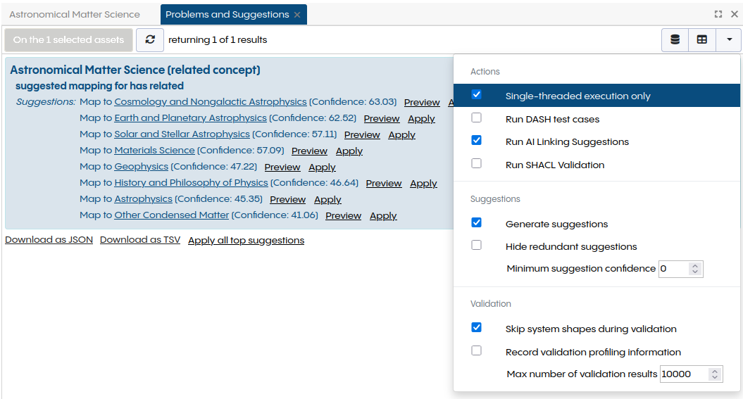 Copilot Linking configuration for SKOS Concept related